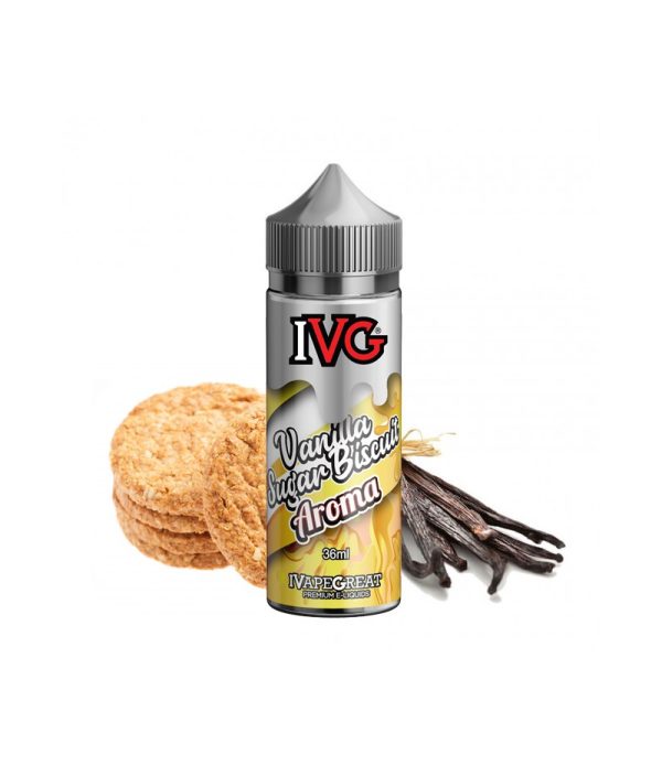 IVG Vanilla Sugar Biscuit Flavor Shots 120ml