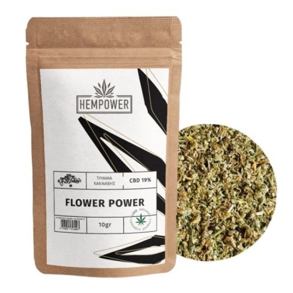 Hempower Τρίμμα Ανθού Κάνναβης FLOWER POWER 19% CBD 10G