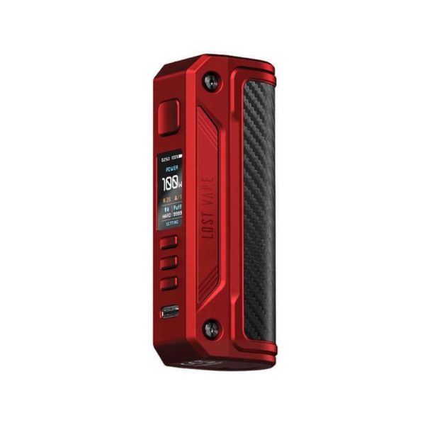 Lost Vape Thelema Solo 100W Matt Red Carbon Fiber