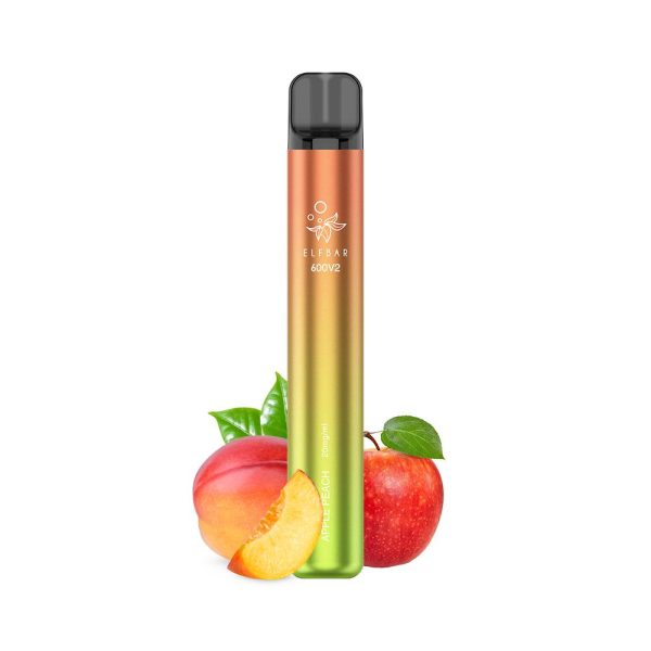 Elf Bar EB 600V2 20mg 2ml Apple Peach