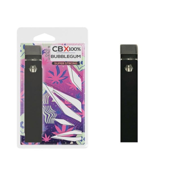 Hempower Disposable Vape Pen CBX 100% "Bubblegum" 1ml