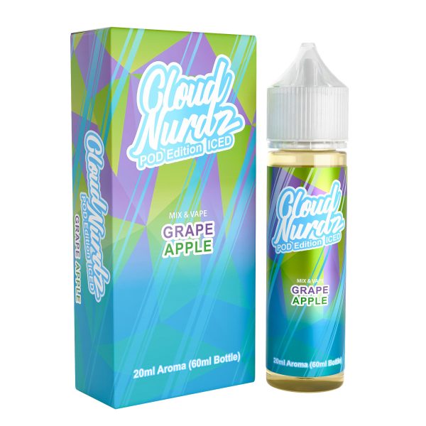 Cloud Nurdz Grape Apple Pod Edition Iced 20ml/60ml